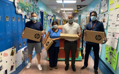 Infinity Sales Group Donates Laptops to West Palm Beach School