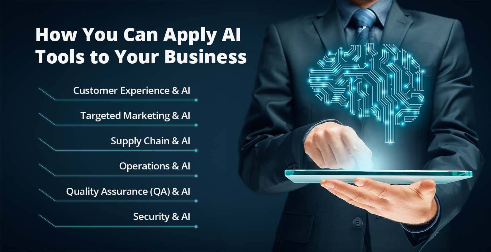 how you can apply AI tools to your business